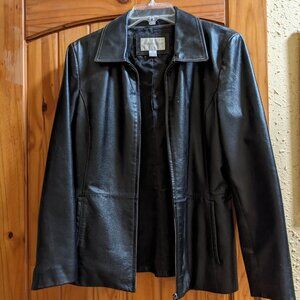Women's leather jacket